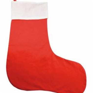 Rode kerstsokken voor kado 75 cm